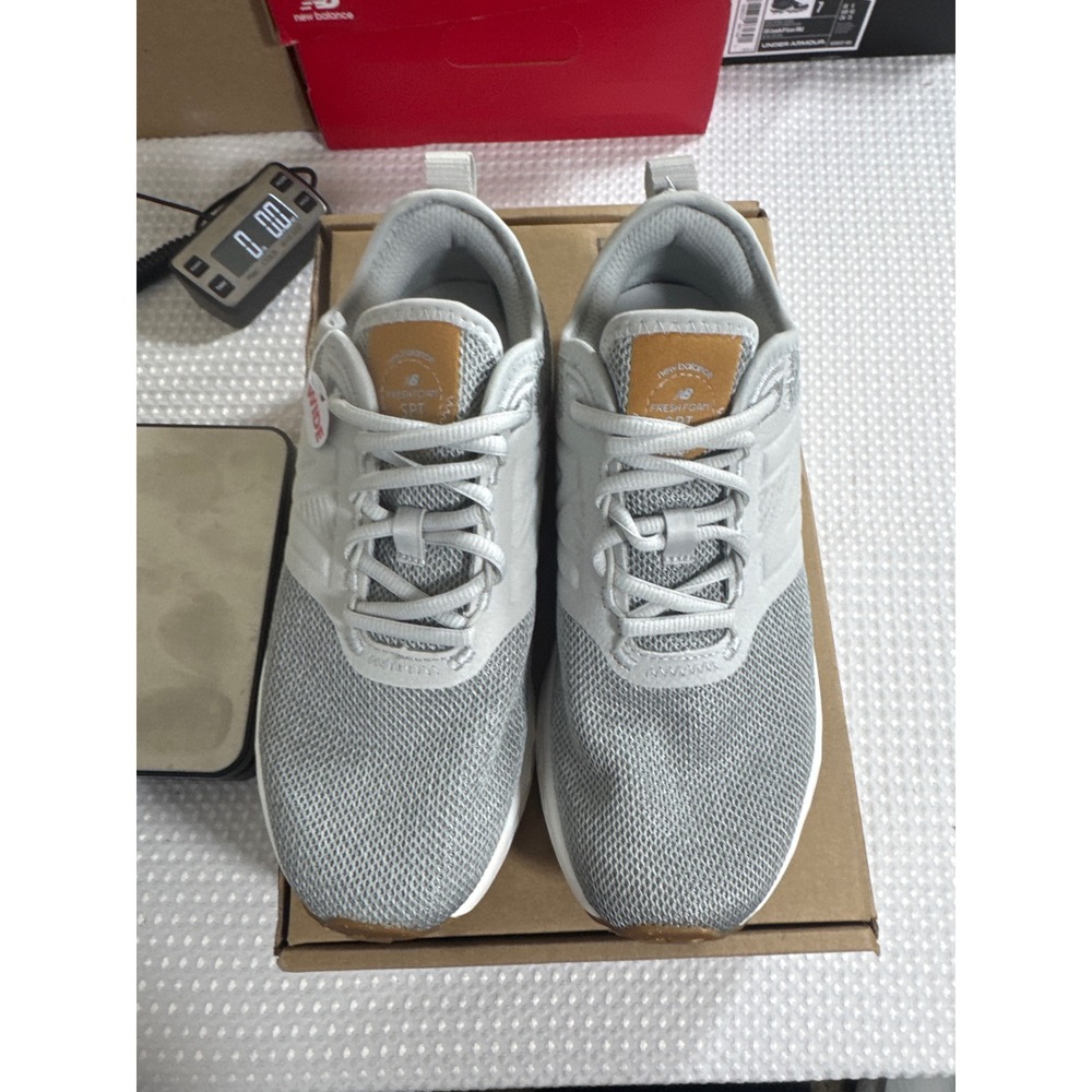 New Balance Fresh Foam SPT Women 8.5 Wide Grey Running Shoe MSPTAG4 NWOB